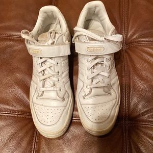 Size 12 adidas all white